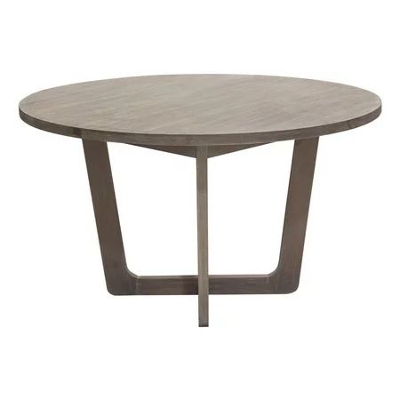 Round Dining Table in Gray and Oak | Walmart (US)