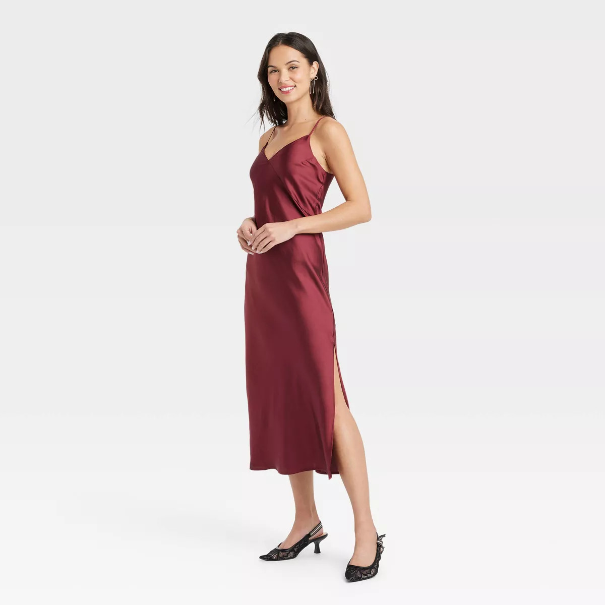Women's Midi Slip Dress - A New Day™ | Target