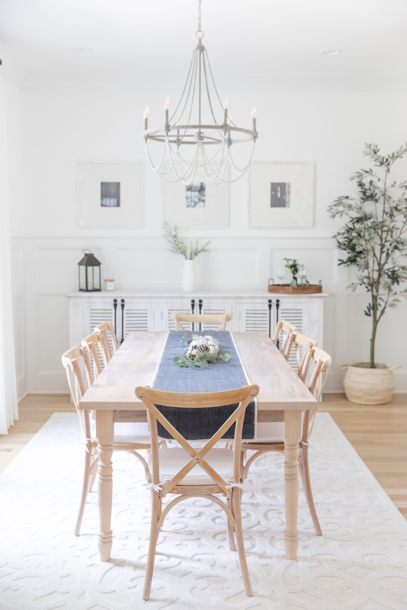 Our gorgeous dining room! We love the farmhouse table and matching decor. 

#LTKFindsUnder100 #LTKHome