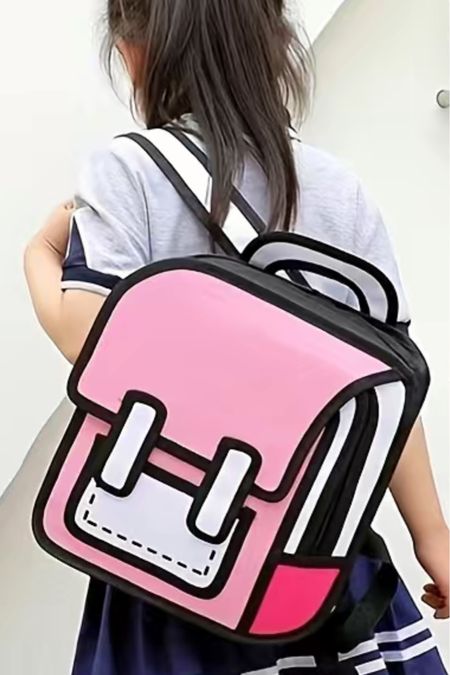 The cutest little cartoon backpack, my daughter is in love! Comes in a variety of colors 