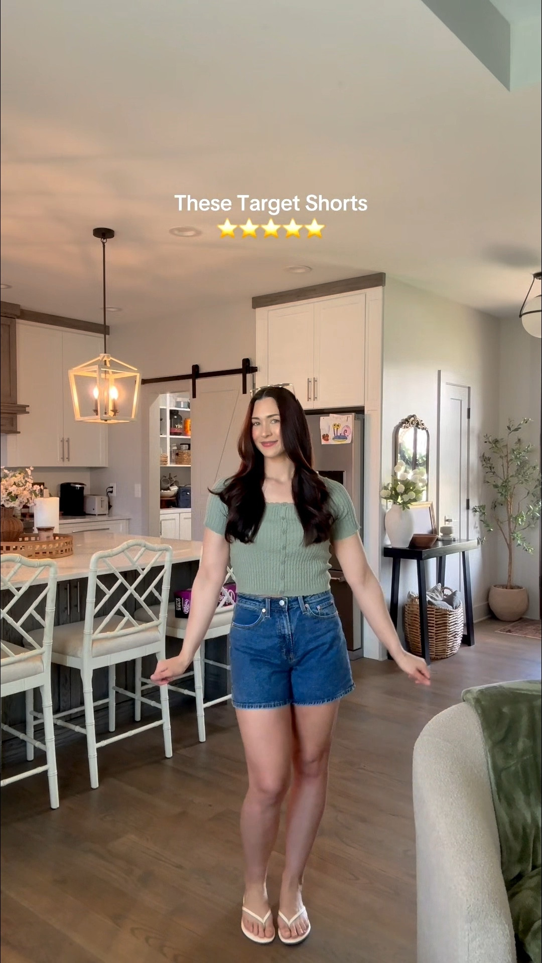 Target shorts are a 10/10 👏🏼⭐️🌸🍃

Top is a Tjmaxx find 
Shorts are so good from Target! Wearing a size 4 and I’m 5’6, length is 👌🏼

#LTKSpringSale #LTKSeasonal #LTKootd