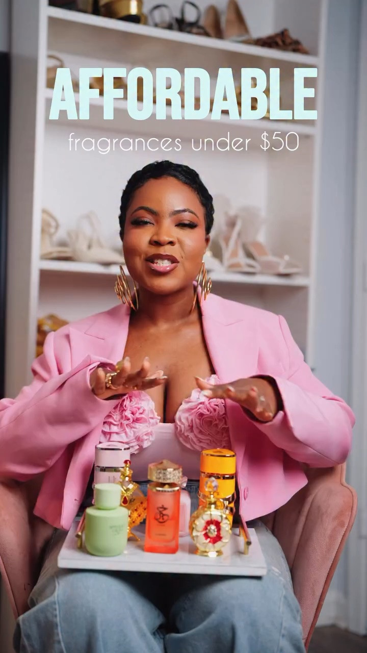 It’s fragrance Friday 👏🏾. Here are some affordable fragrances under $50 that I keep in my rotation ❤️ comment “scents” and I will send you the links to all of them ❤️. 

Have you tried any of these? 👀

#fragrancefriday #affordablefragrances