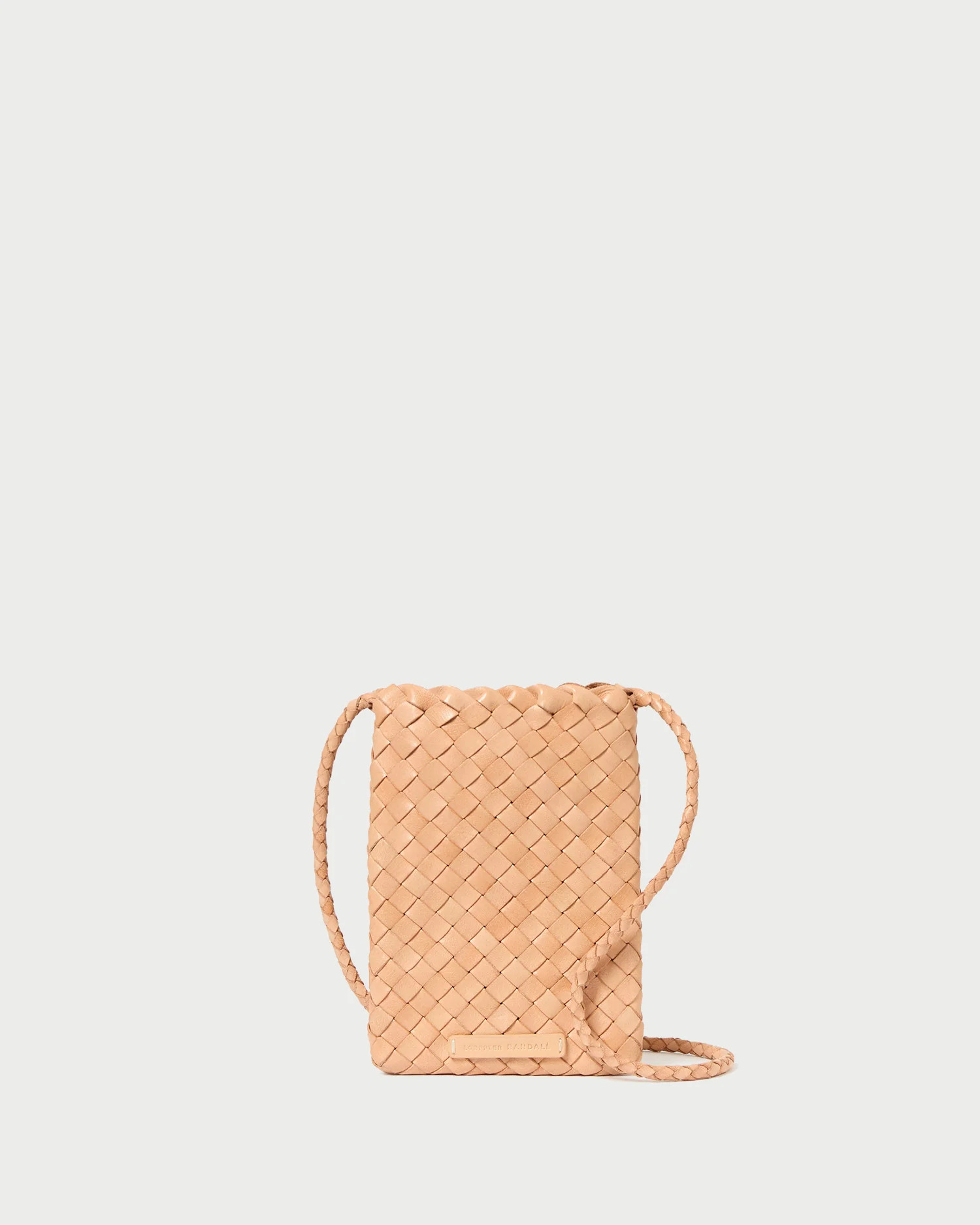 Grace Desert Sand Woven Crossbody | Loeffler Randall