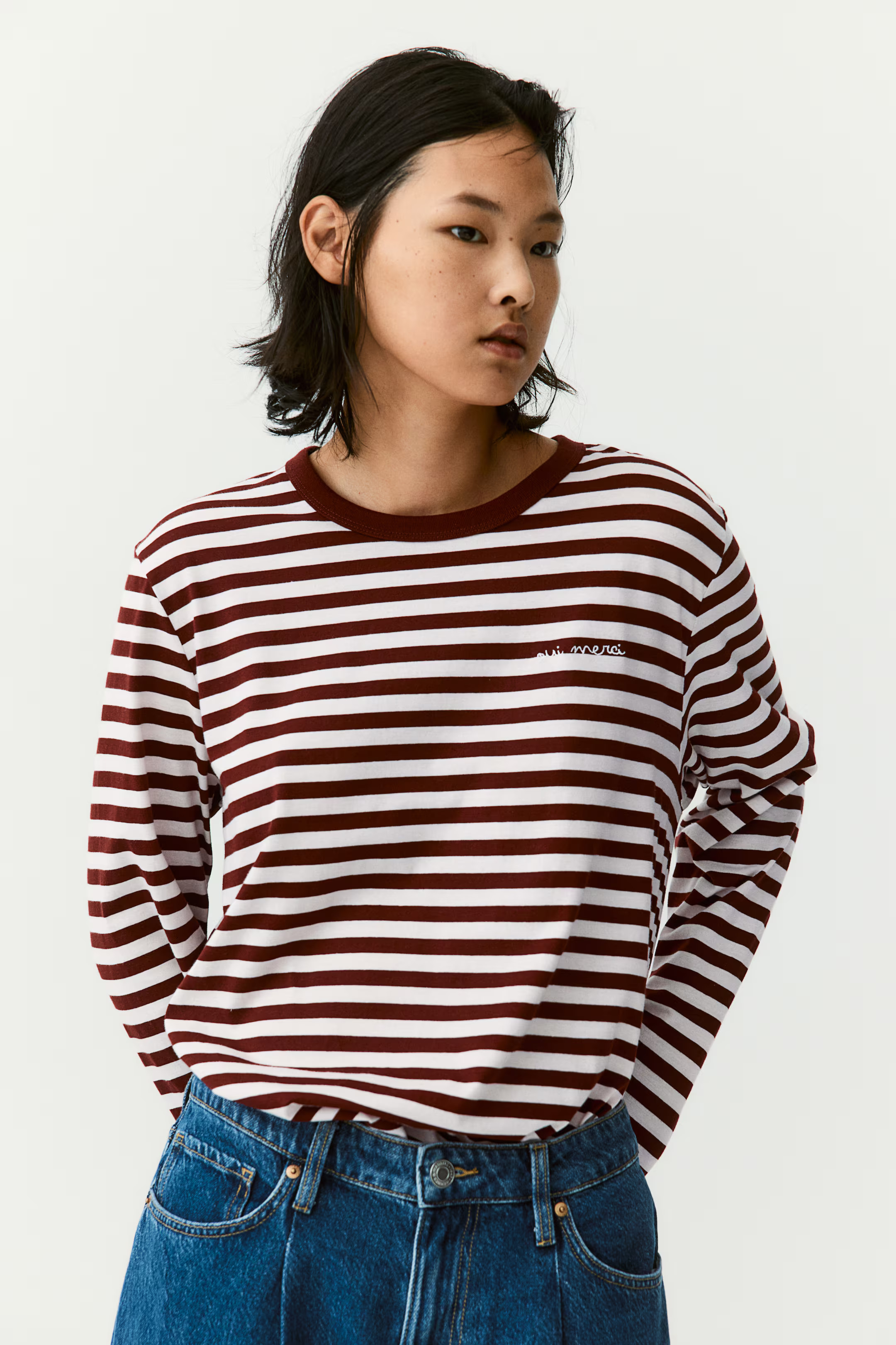 Cotton jersey top | H&M (UK, MY, IN, SG, PH, TW, HK)