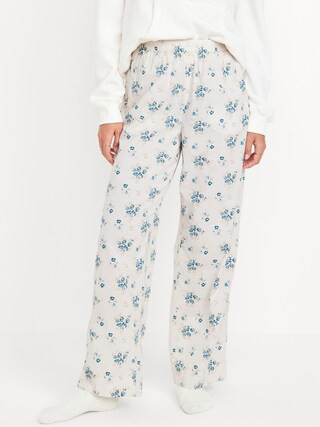 High-Waisted Poplin Pajama Pant | Old Navy (US)