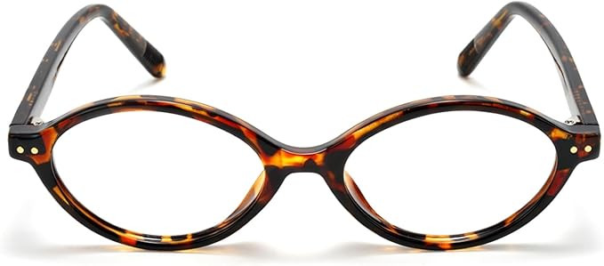 TIJN Olisa Blue Light Blocking Glasses for Women Men,Oval Glasses Frame Bluelight Glasses for Gam... | Amazon (US)