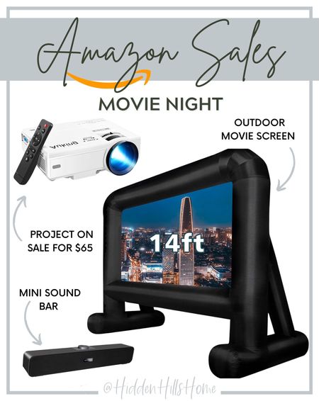 Summer movie night, Amazon movie night, inflatable movie screen, projector, movie night #summer #movie #amazon

#LTKsalealert #LTKhome