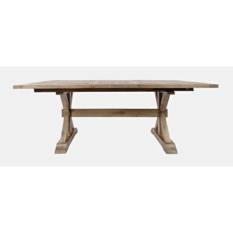 Averie Extendable Pine Solid Wood Dining Table | Wayfair North America