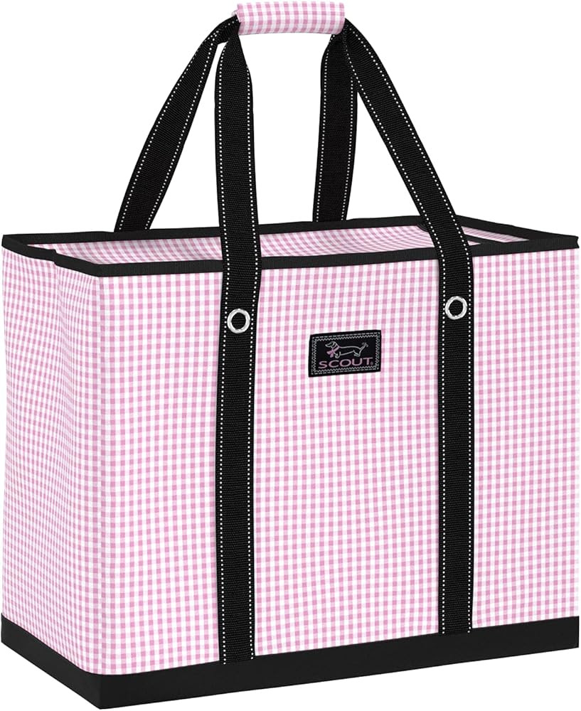 SCOUT 3 Girls Bag - Extra Large Utility Tote Bags For Women With Zipper - Sandproof Beach Tote Ba... | Amazon (US)