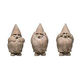 Amazon.com: Creative Co-Op Cement Hear Speak See No Evil Gnome (Set of 3) Figurines, Multi, 3 : P... | Amazon (US)