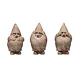 Amazon.com: Creative Co-Op Cement Hear Speak See No Evil Gnome (Set of 3) Figurines, Multi, 3 : P... | Amazon (US)