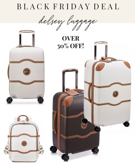 Black Friday Sale on Delsey Luggage! The best luggage and it’s all over 50% off! 

#delseyluggage 

#LTKCyberweek #LTKtravel #LTKGiftGuide