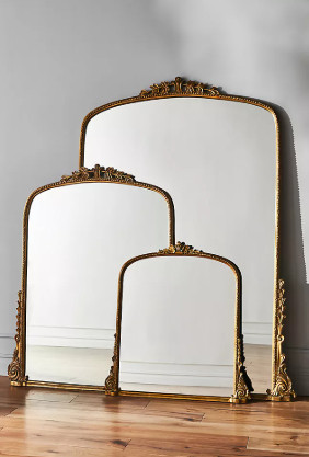 Gleaming Primrose Mirror by: Anthropologie 

Hanging hardware required. Iron, glass. Wipe with dry cloth. Imported 

 #LTKValentine #LTKHome