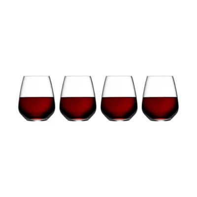 Luigi Bormioli Crescendo SON.hyx® Stemless Wine Glasses (Set of 4) | Bed Bath & Beyond | Bed Bath & Beyond