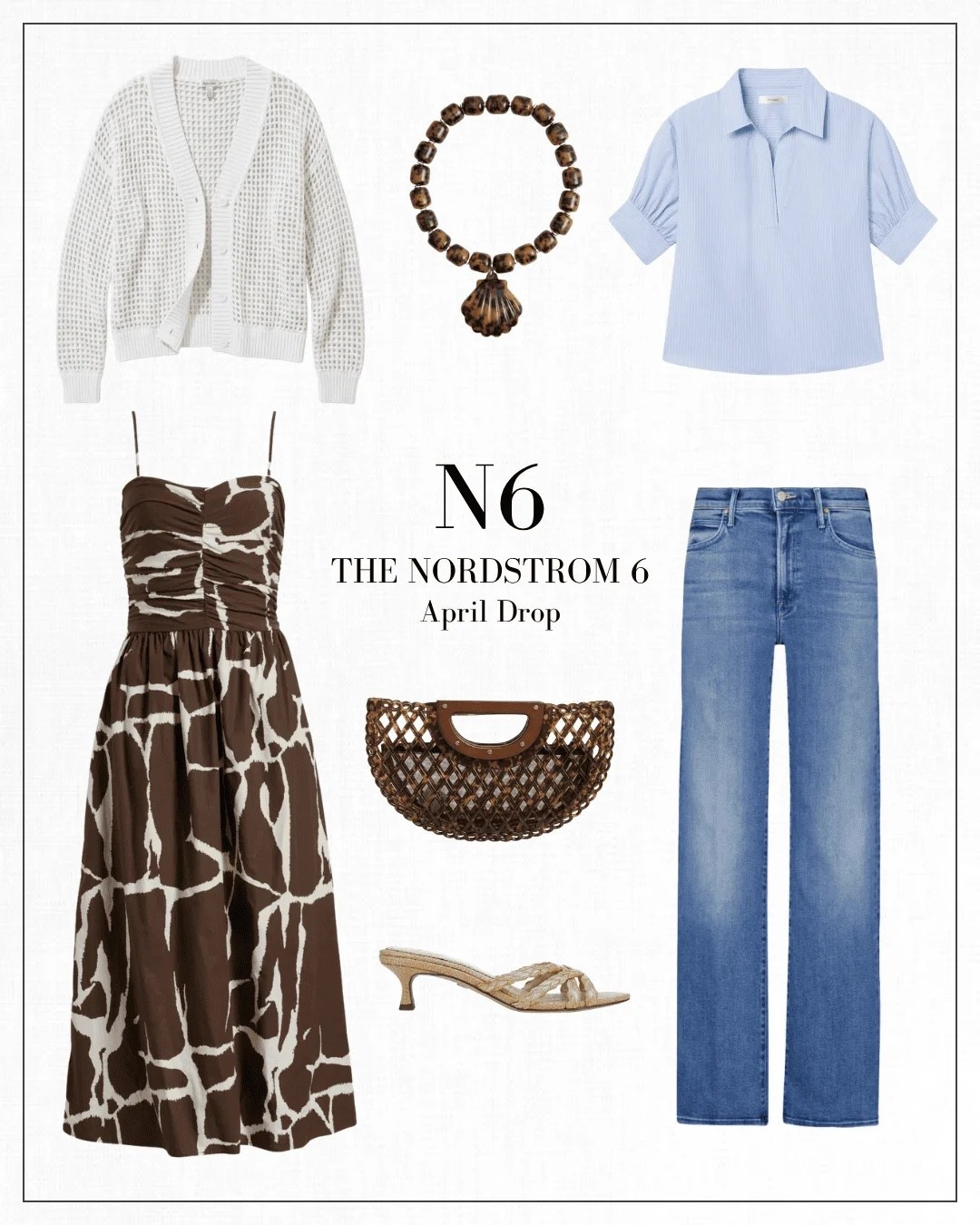 April 2026 Nordstrom Drop! Every month, my Nordstrom Stylist friends and I carefully select six favorite, best-selling items that we think you’ll love … and should probably buy now 😉 

This month, I switched things up a little by changing some of the colors of the items we picked, and by adding some jewelry. It’s important to me to share the items I think will resonate with you the most! 

#LTKSeasonal #LTKOver40