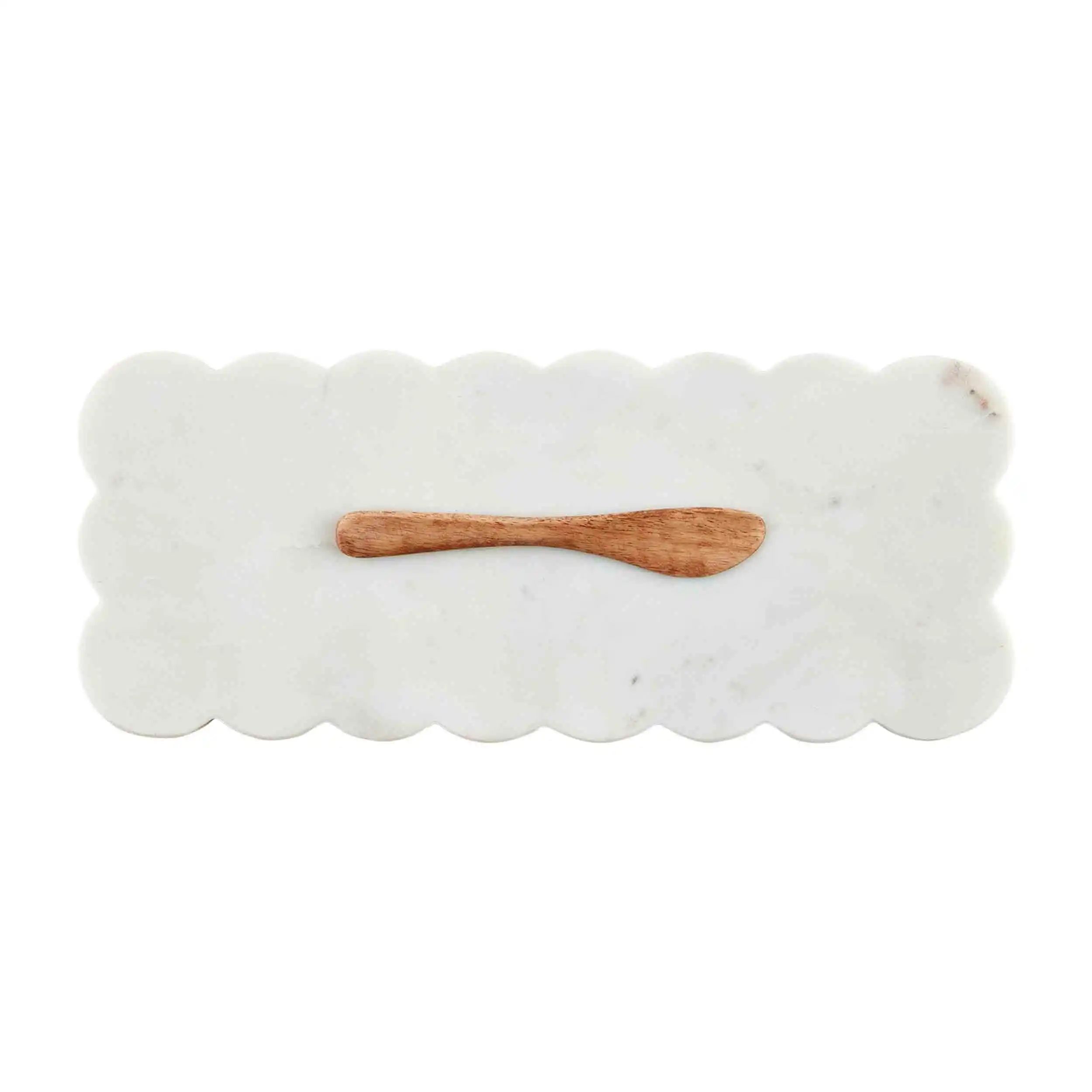 Scallop Cheese Board Set | Mud Pie (US)