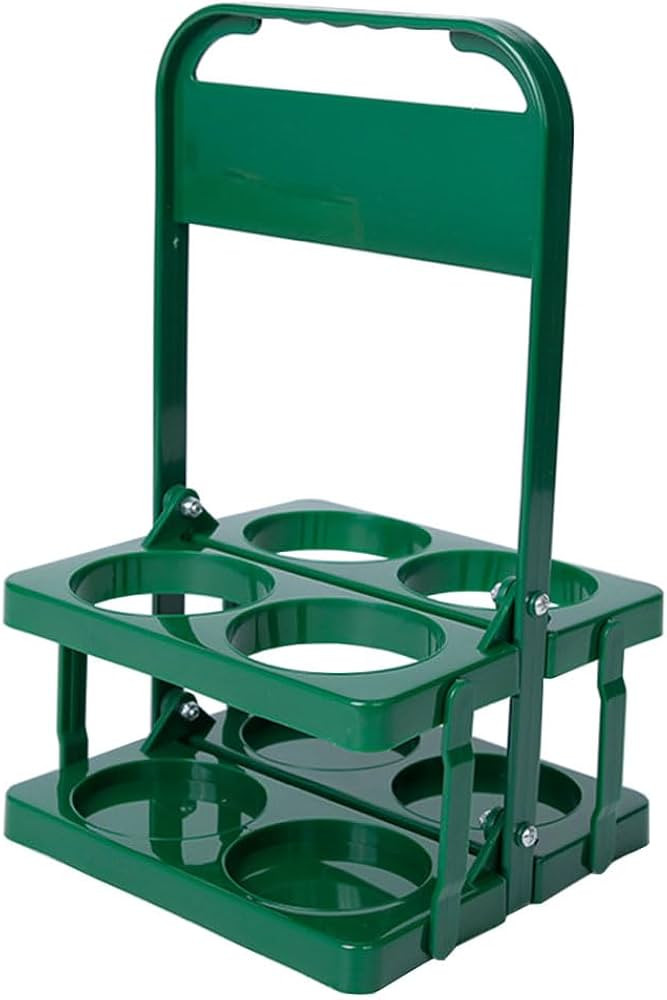 Portable Plastic Drink Carrier,Reusable Beer Bottle Coffee Cup Holder,Beverage Cup Drink Caddy fo... | Amazon (US)