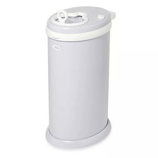 Ubbi® Diaper Pail in Grey