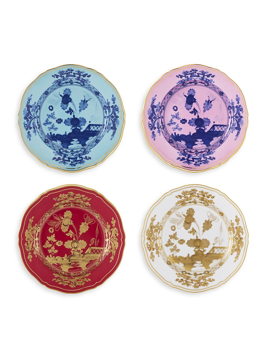 Oriente Italiano Dessert Plates 4-Piece Set | Saks Fifth Avenue