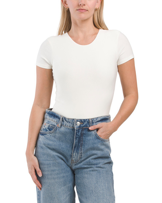 2pk Double Lined Short Sleeve Bodysuits | TJ Maxx