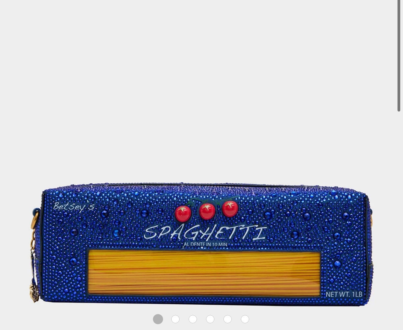 FEELIN SAUCY CROSSBODY BLUE
Unique luxury, designer pasta purse ￼

#LTKfoodie #LTKFestival #LTKOver40