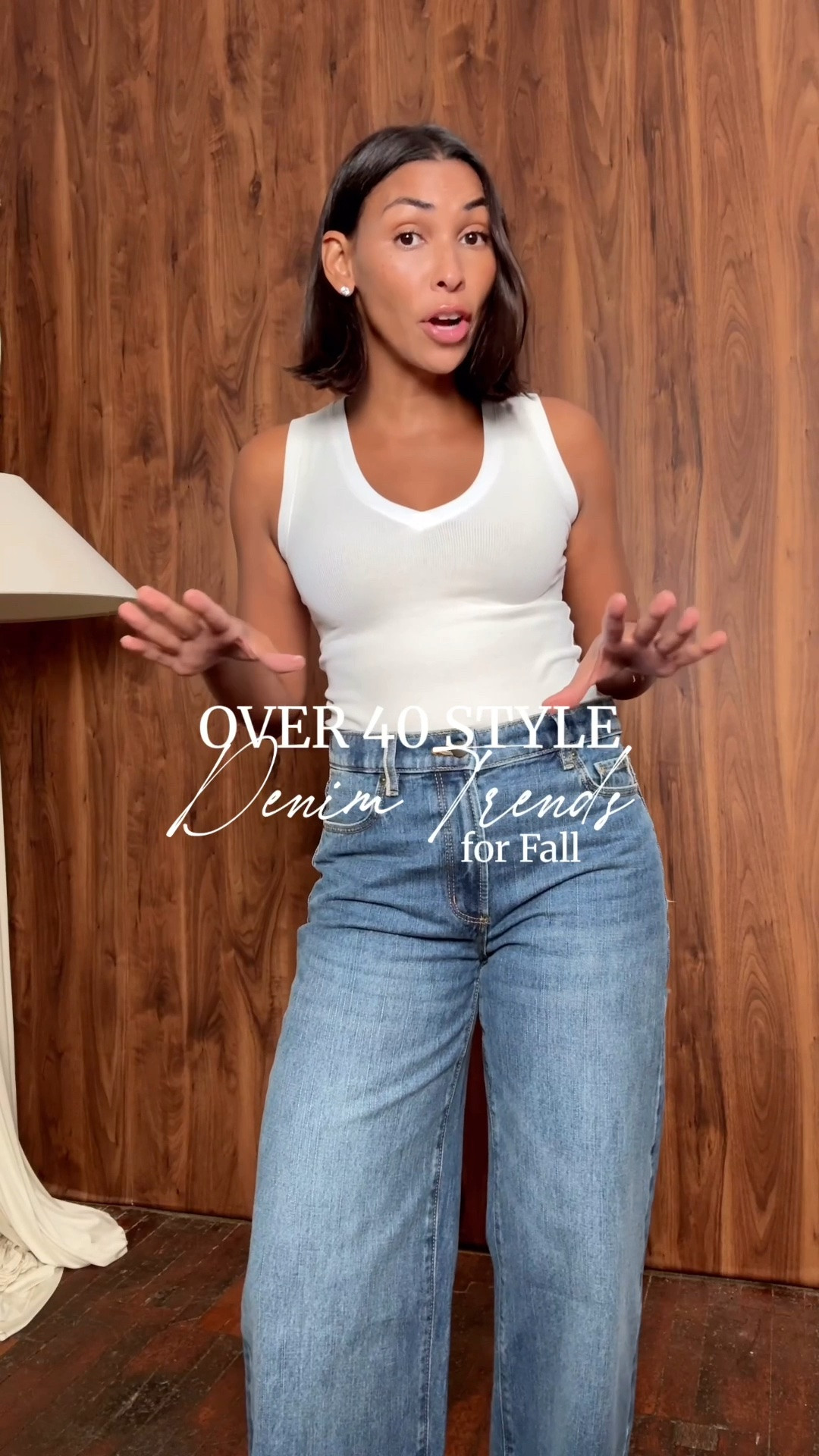 I’m walking you through three denim silhouettes I’m loving for the season and how the different rises and leg shapes change the whole look. Three very different fits, three very different vibes. Which pair are you wearing this fall? #LOFTPartner

#LTKOver40 #LTKSaleAlert