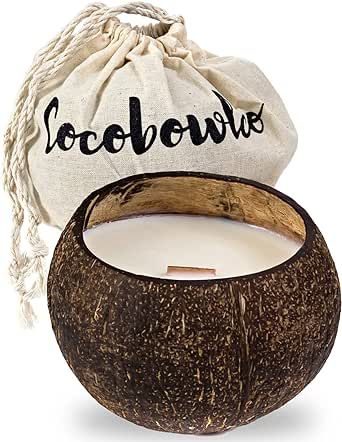 Coconut Candles for Home Scented Candles Made from Coconut Shells | Soy Candles | Wood Wicked Can... | Amazon (US)