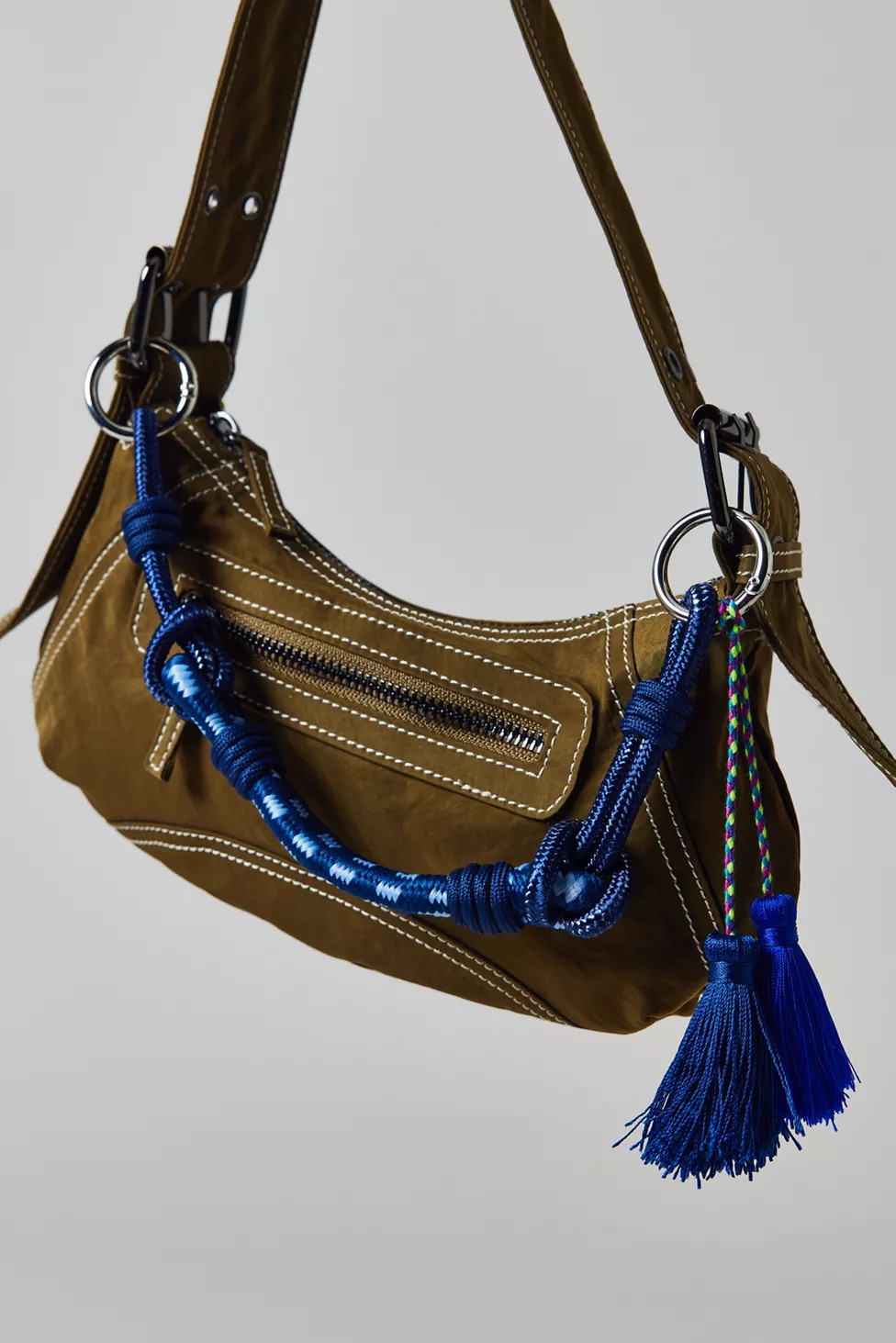 Paracord Tassel Draped Bag Chain | Urban Outfitters (US and RoW)