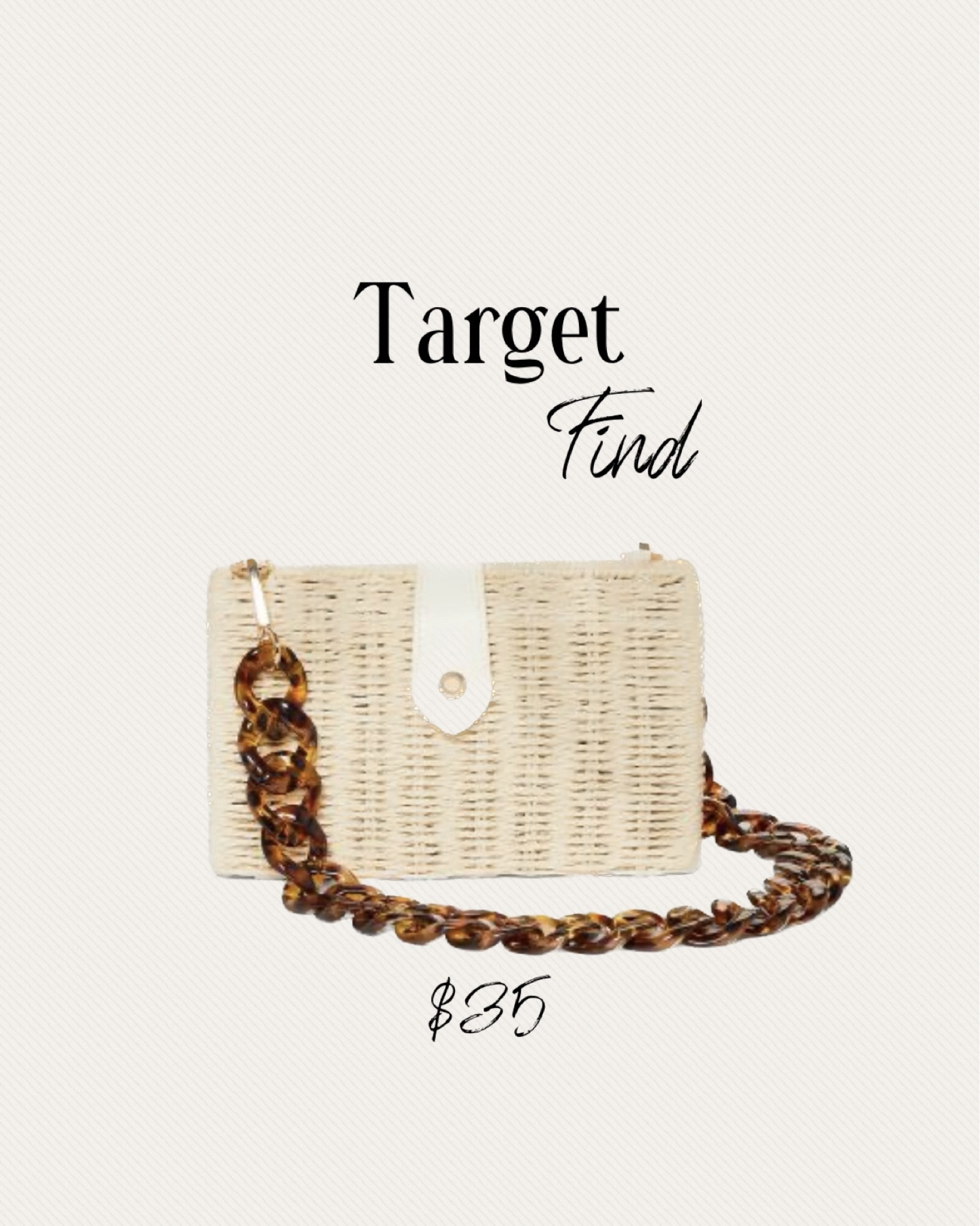 Target Straw Chain Purse - Restocked!

Target purse, straw purse, straw handbag, summer purse, spring purse, straw bag

#LTKitbag #LTKunder50 #LTKFind
