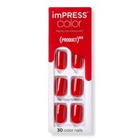 Kiss (Product) Red Impact imPRESS Color Press On Manicure | Ulta