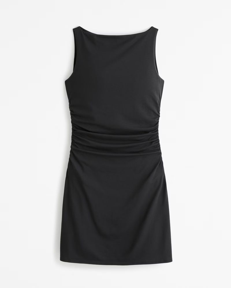 Shell Knit Mini Dress | Abercrombie & Fitch (US)