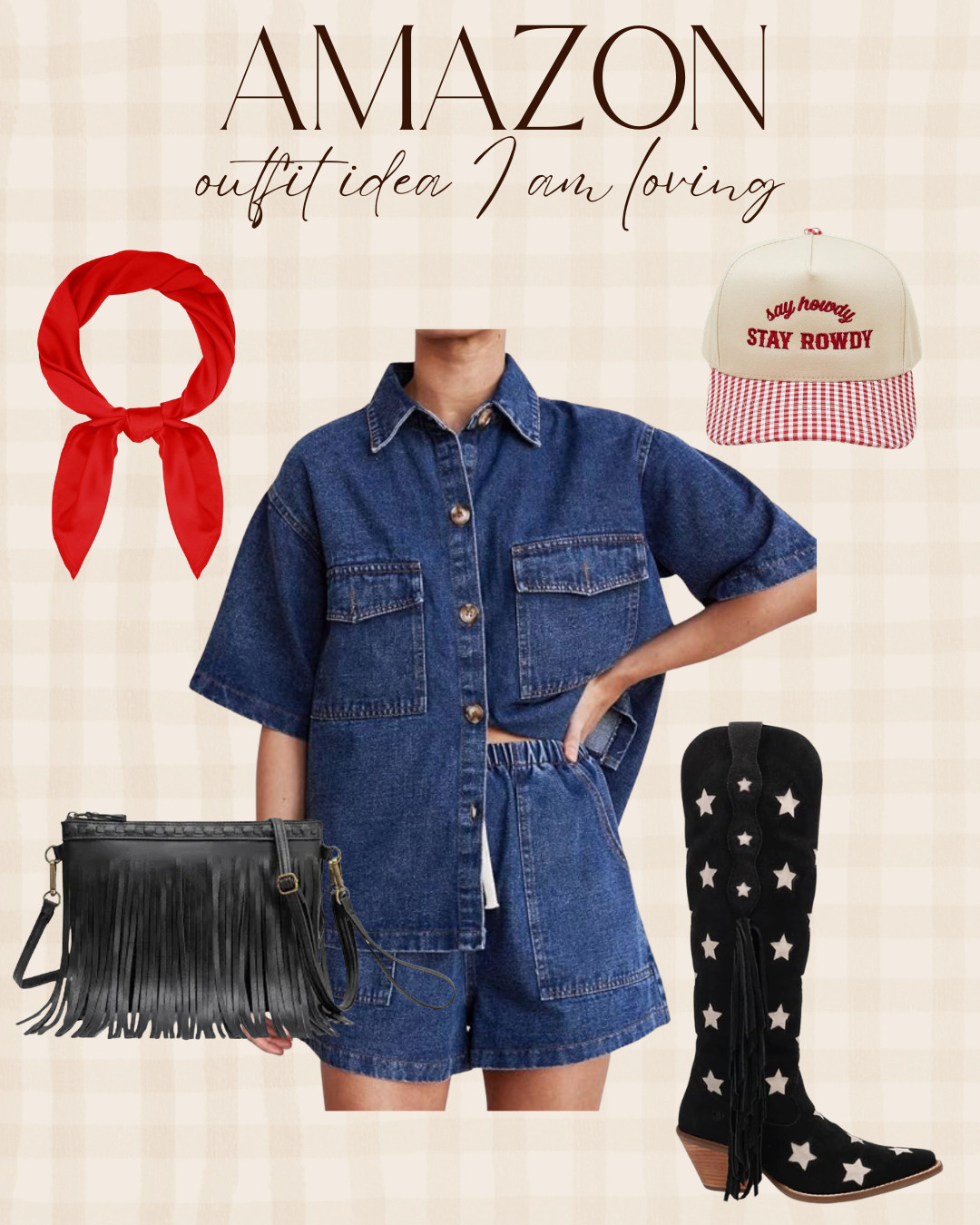 I am obsessed with this outfit and it is all Amazon! 

 #LTKgrwm #LTKootd #LTKSeasonal