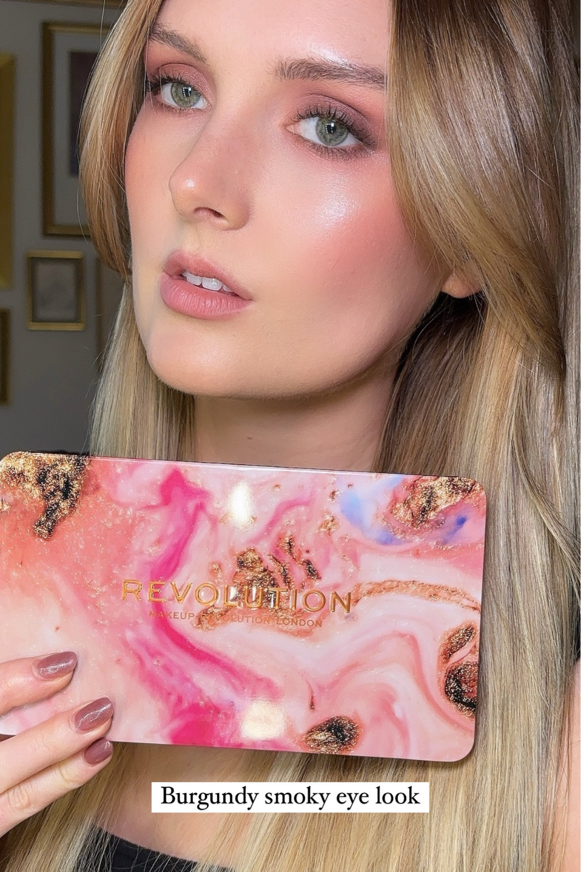 These are the products I used to achieve this burgundy, smokey eye makeup look, complete with glowing skin, and a blurred nude lip. All from Revolution Beauty, available at Target. #ad #targetpartner

#LTKBeauty