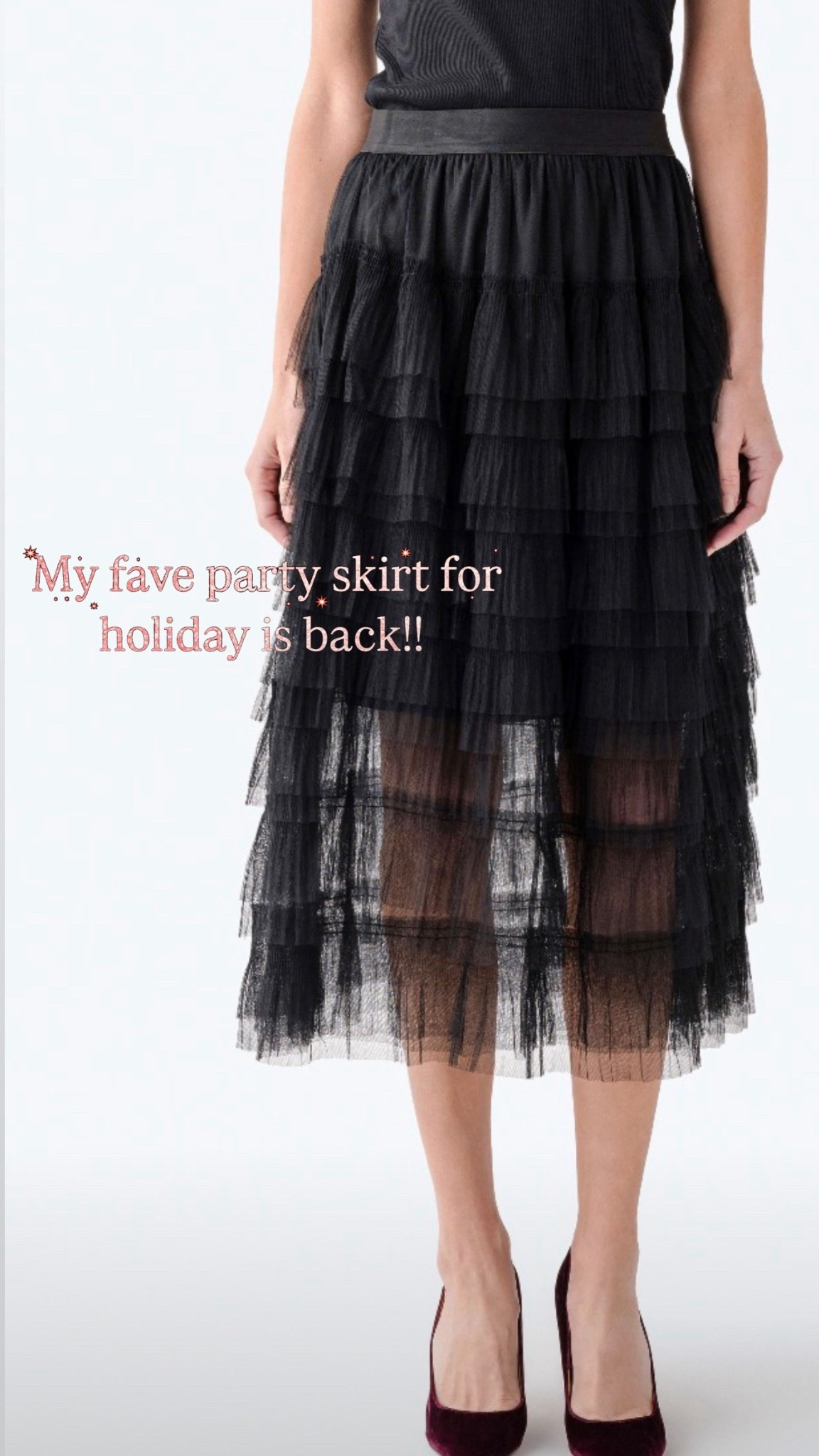 My fave holiday party skirt is back!!

#LTKHoliday #LTKFindsUnder100 #LTKOver40