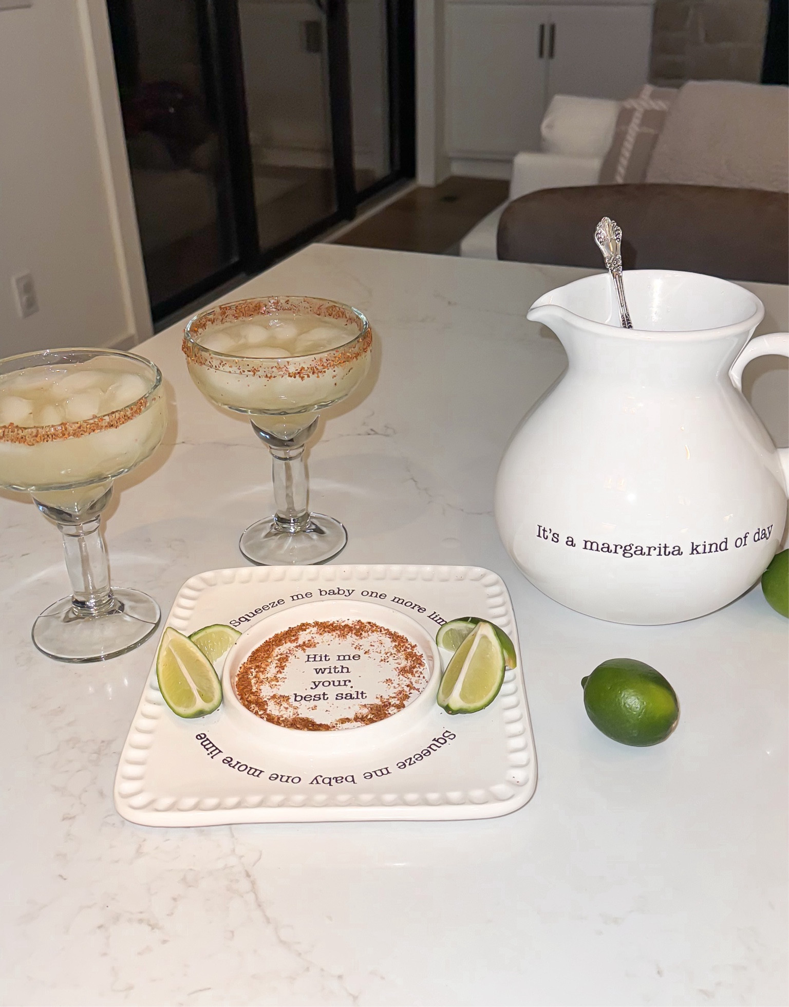 Margarita Night!

Gift Guide | Bridal Shower Gift | Margarita Gift | Gift Basket Fillers | Margarita Glass | Bar Accessories | Gifts For Her 

#LTKHome #LTKParties #LTKFindsUnder50