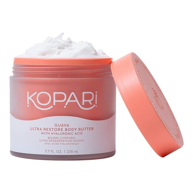 Amazon.com : Kopari Guava Ultra Body Butter | Hyaluronic Acid, Antioxidants, Omegas, and Fatty Ac... | Amazon (US)