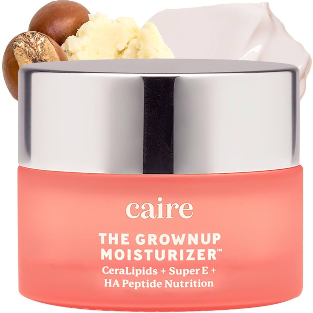 Caire The Grownup Pro-Aging Moisturizer Advanced Hyaluronic Acid Peptide Natural Ceramide Lipid R... | Amazon (US)