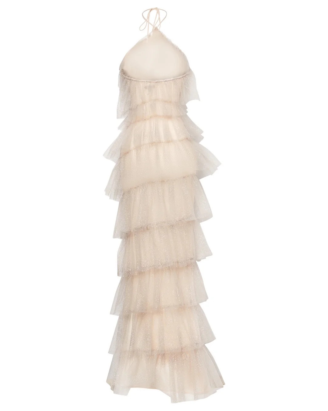 HENRI GOWN SPARKLE NUDE | The Bar