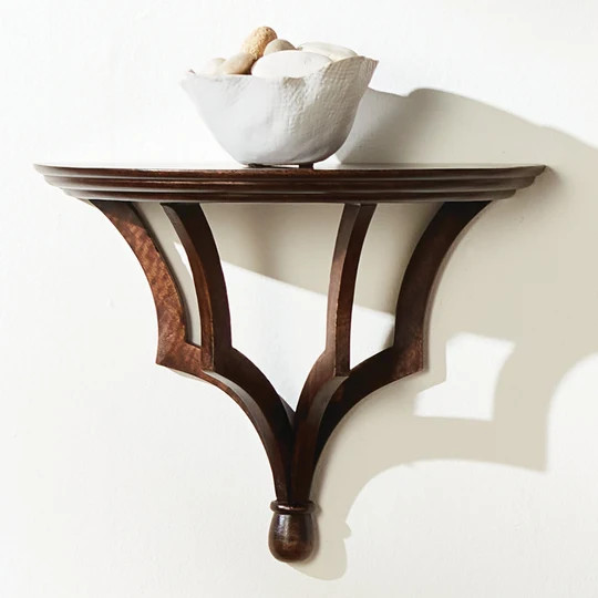 Oliver Stained Wood Wall Bracket | Dear Keaton