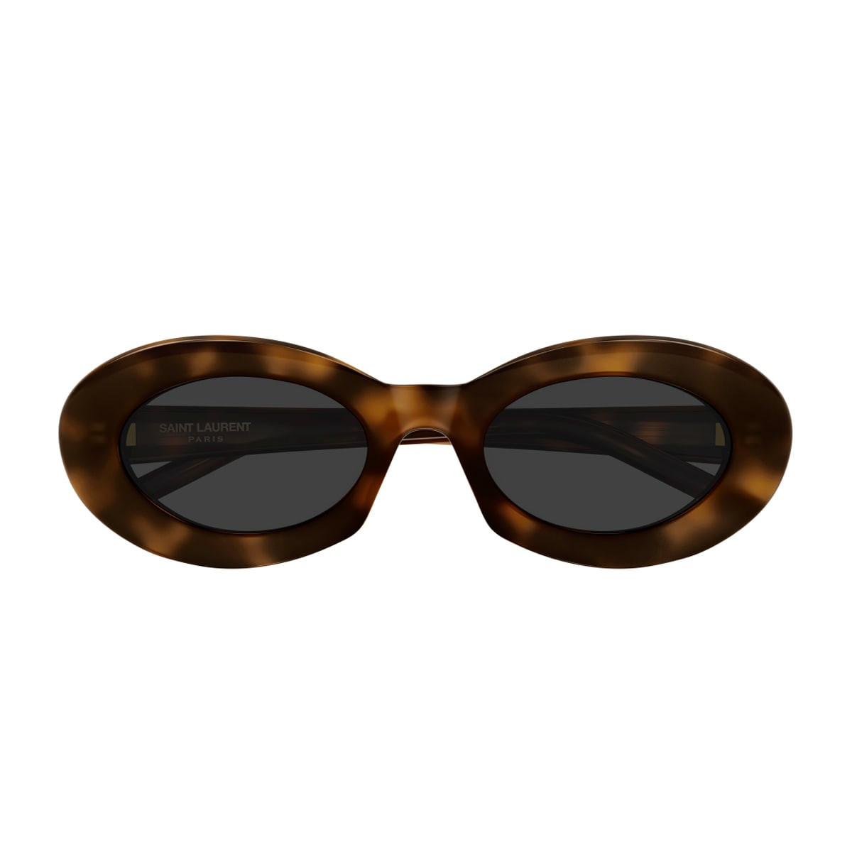Saint Laurent Eyewear Saint Laurent Sl 594 Linea Sl Logo 009 Havana Grey Sunglasses | Italist.com US