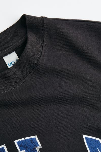 Oversized printed T-shirt | H&M (UK, MY, IN, SG, PH, TW, HK)