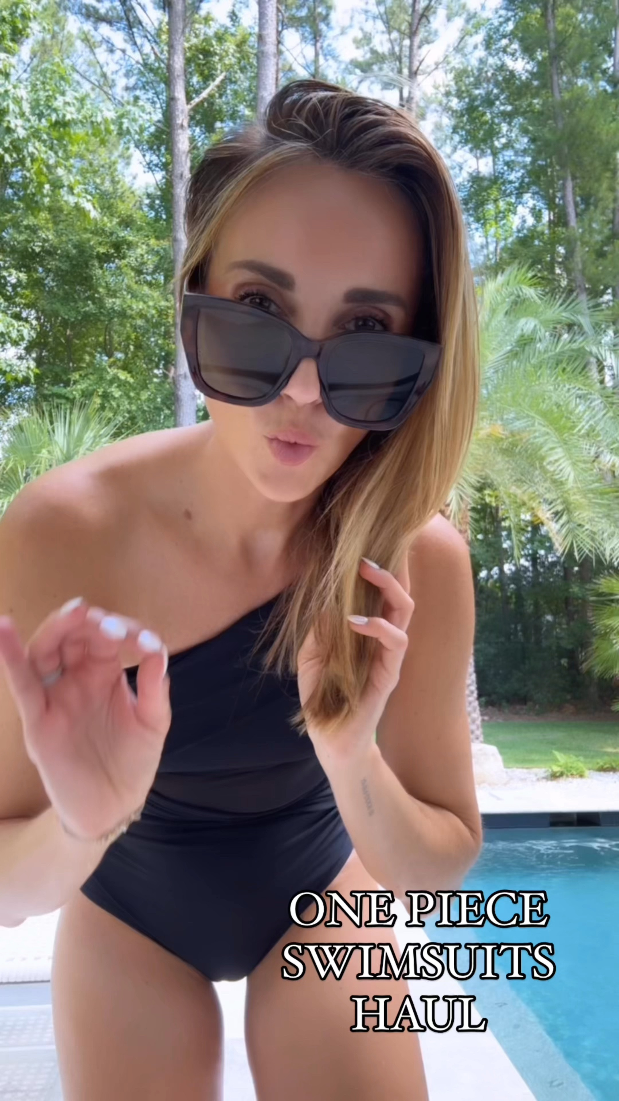 One piece swimsuit try-on haul with @cupshe - these are not only flattering, but also affordable. So excited to have another discount code , use Mon15 15% off on orders $70+ or Post20 20% off on $109+. Watch my stories for more #cupshecrew #cupshe 