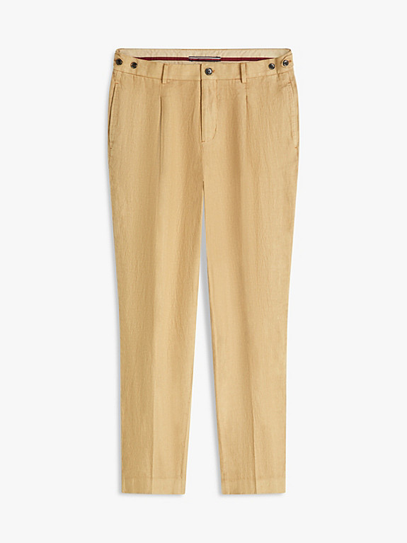 Smart Casual vorgewaschene Hose aus Leinen | Tommy Hilfiger (DE)