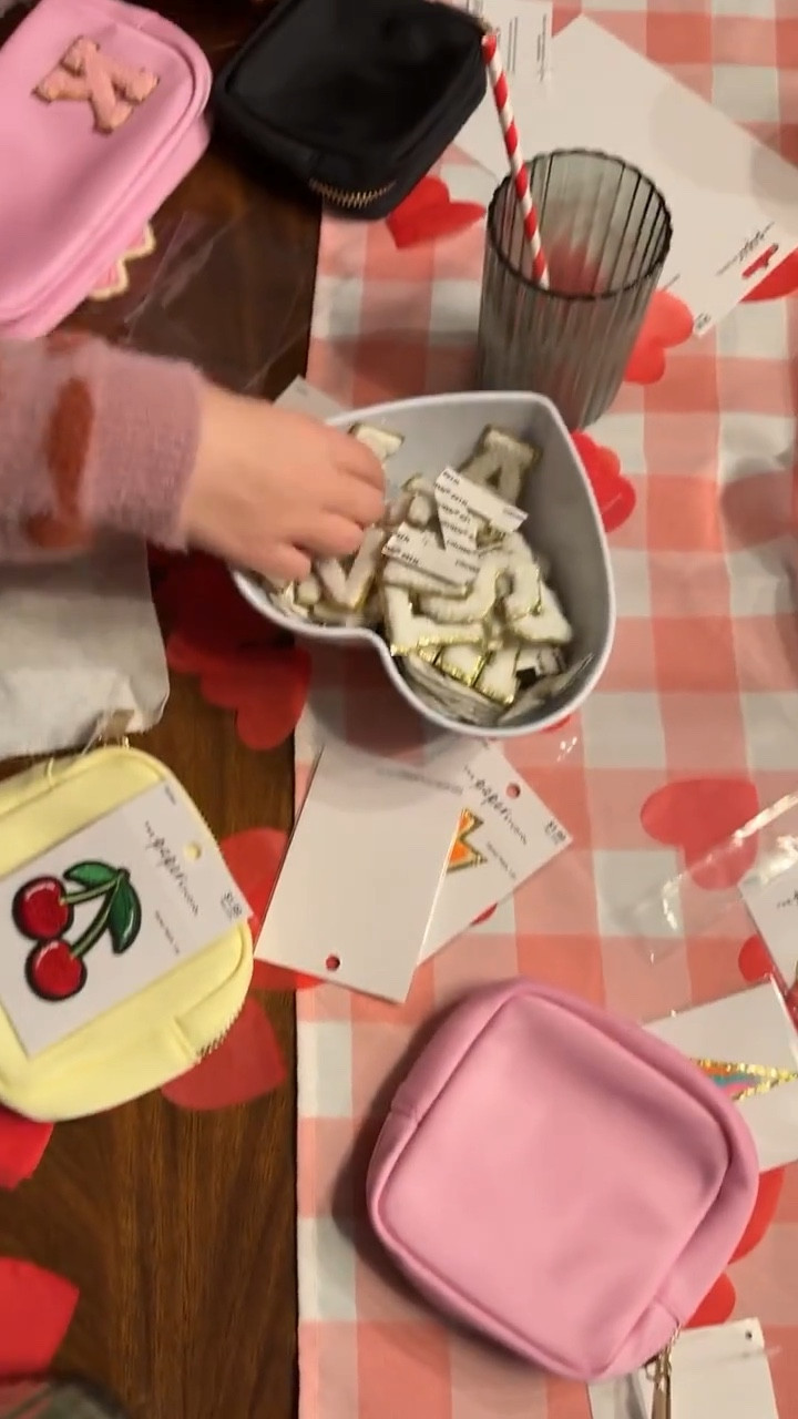 Personalized patch pouches for Galentine’s Day! ♥️

#LTKSeasonal #LTKKids #LTKParties