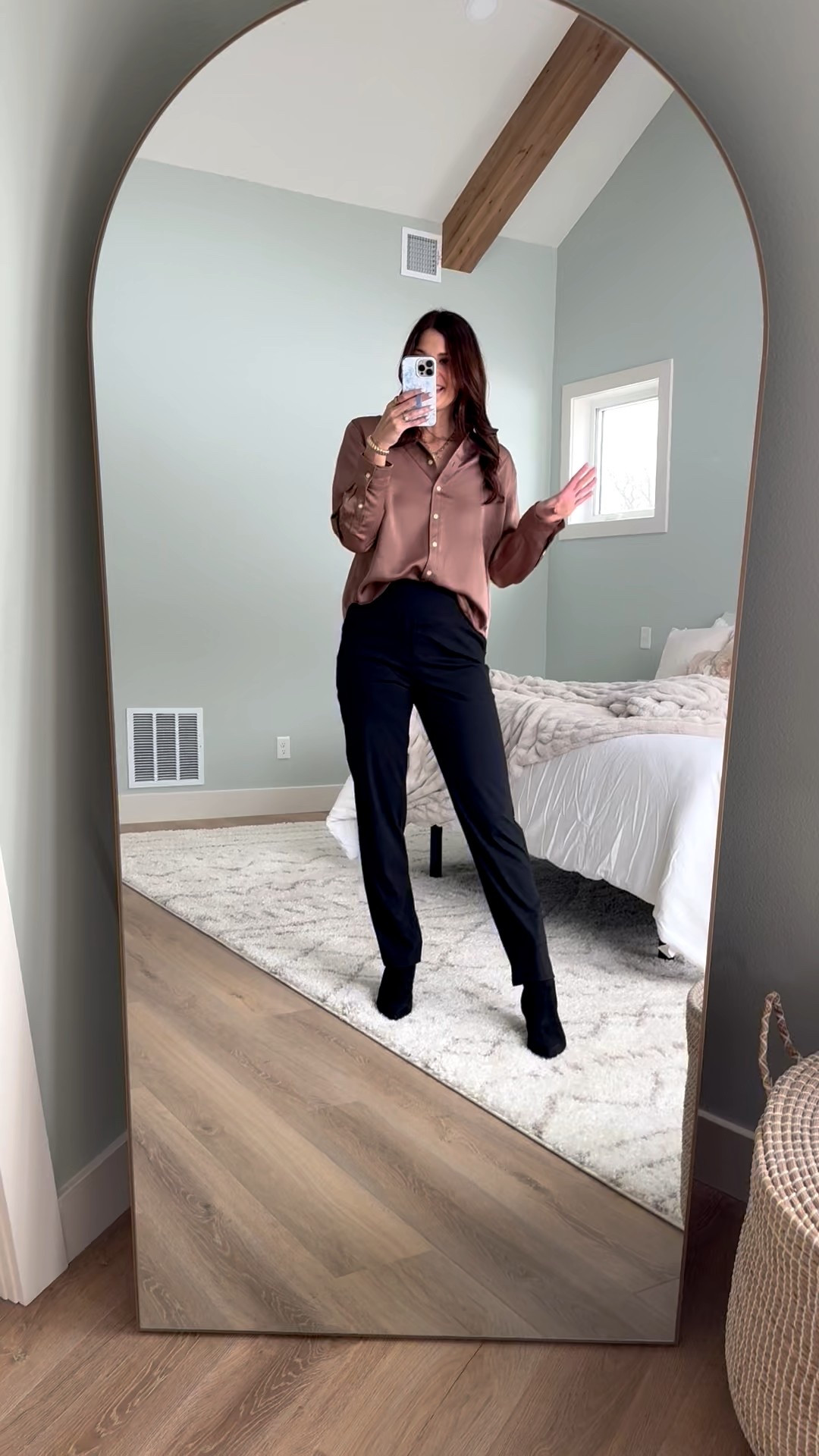 Obsessed with these tailored trouser pants! They are slimmer on the ankle and I honestly love the way it looks! 

Trousers work pants office outfit work ootd tall girl finds tall girl approved tall inseam options Stang and co 

#LTKSeasonal #LTKTall #LTKWorkwear