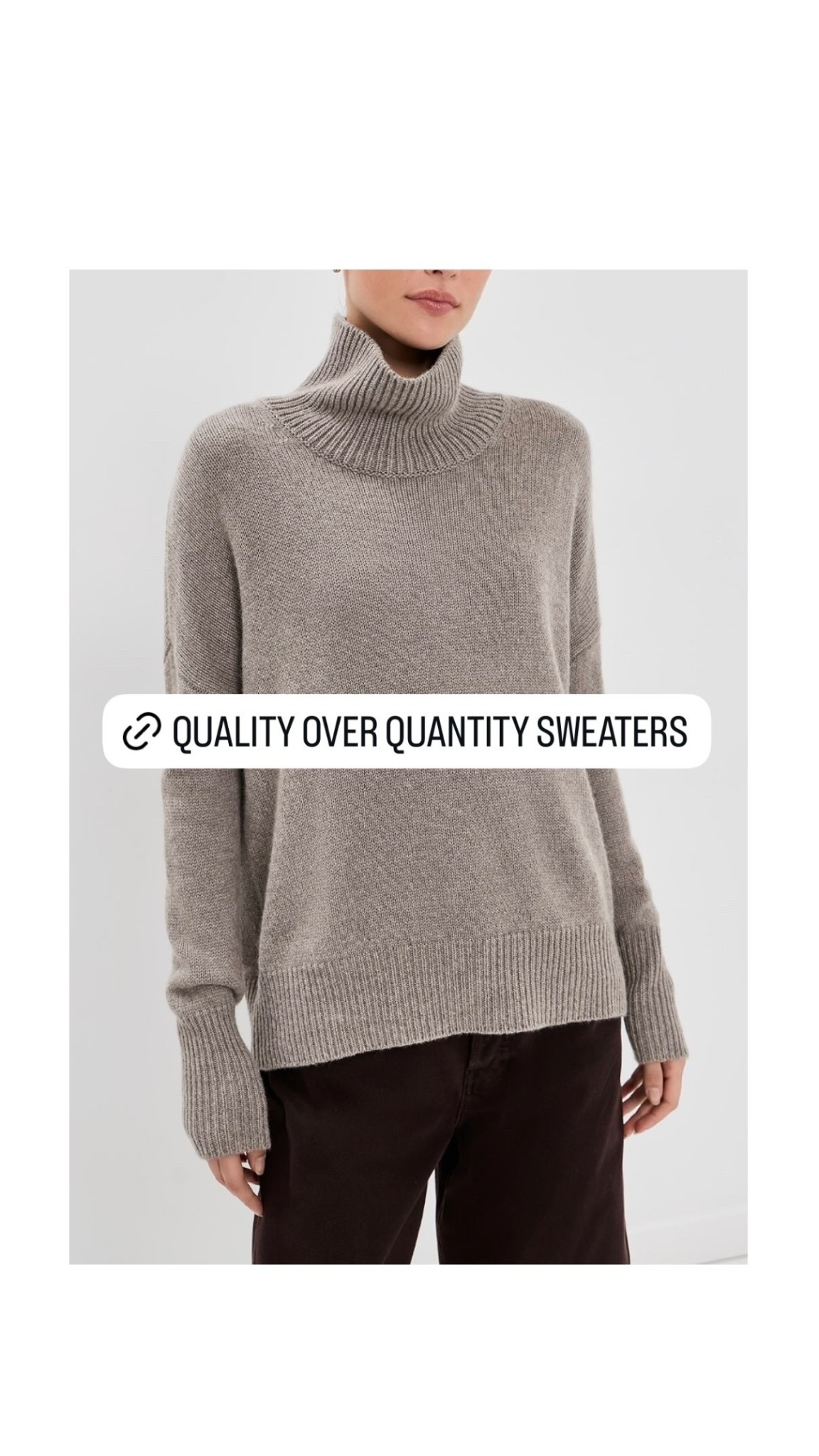 Adore this cashmere turtleneck!