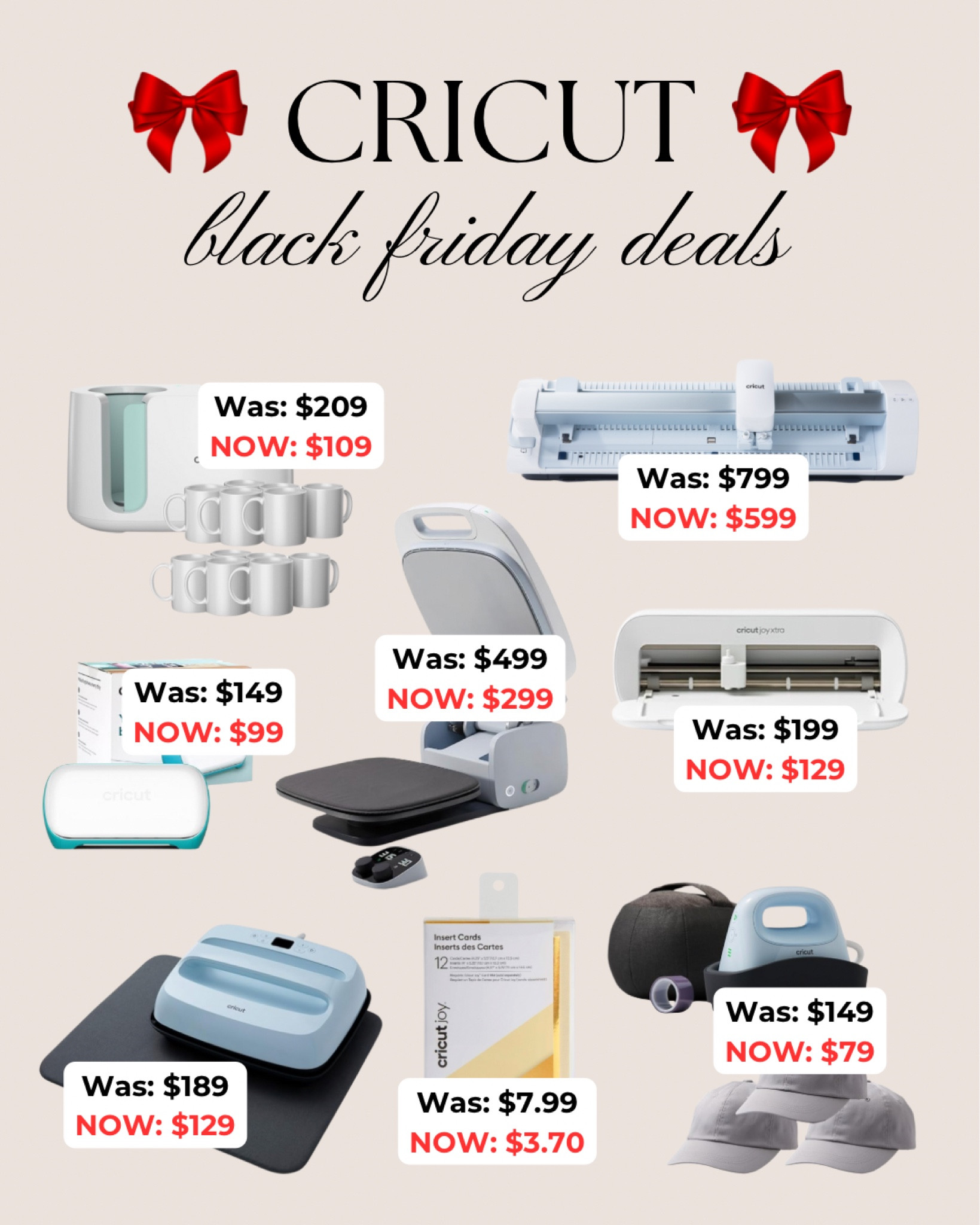 Black Friday Deals for Cricut crafters 💸‼️



#LTKSaleAlert #LTKCyberWeek #LTKGiftGuide