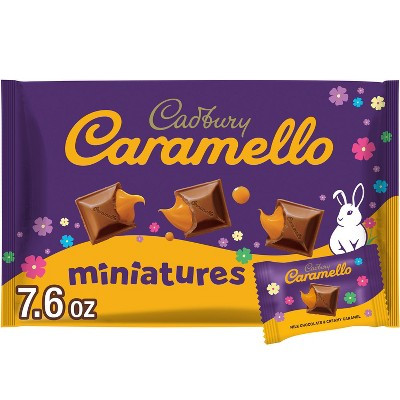 Cadbury Caramello Milk Chocolate Caramel Easter Candy Miniatures - 7.6oz | Target