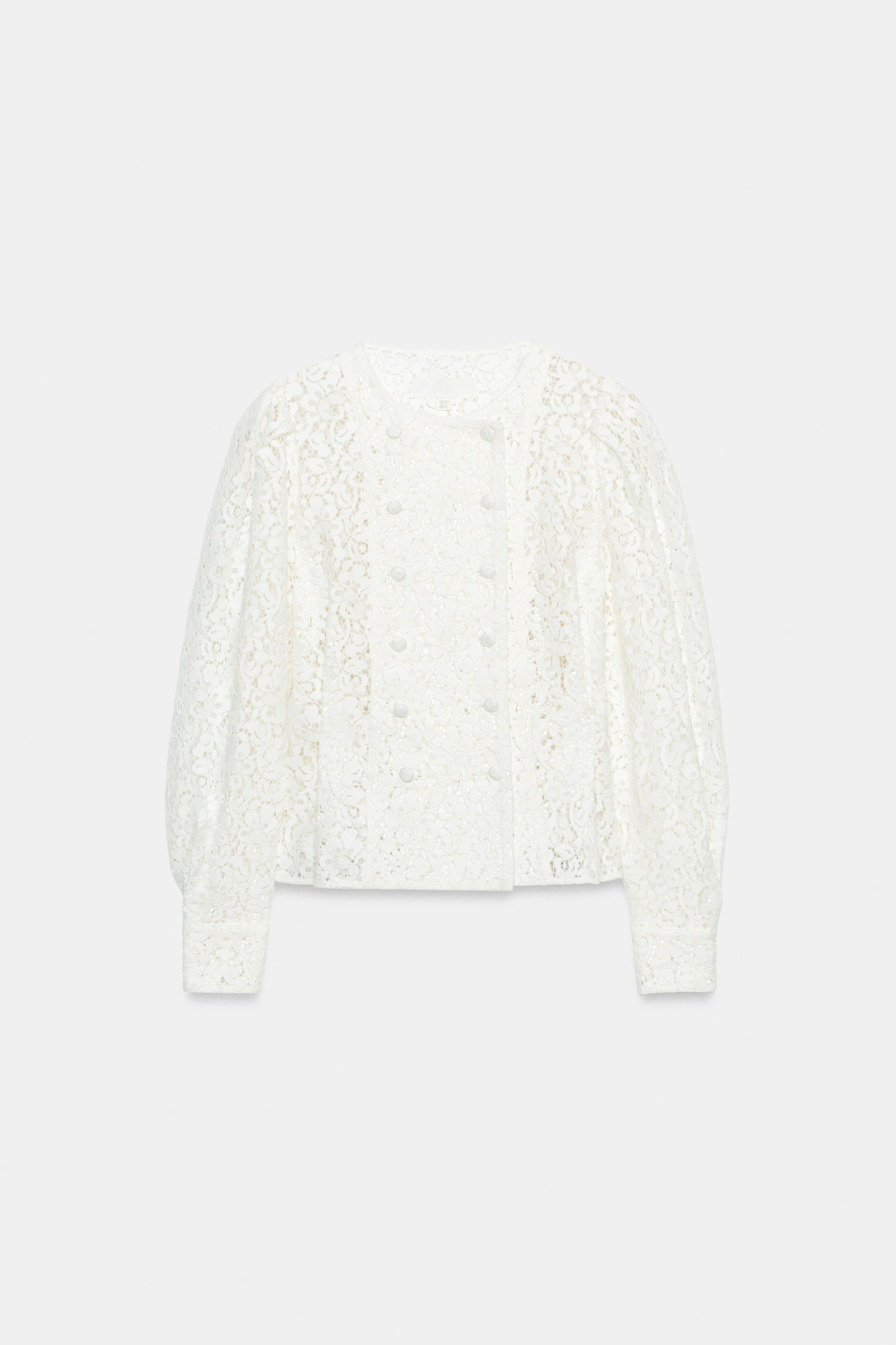 LACE WRAP JACKET | Zara US
