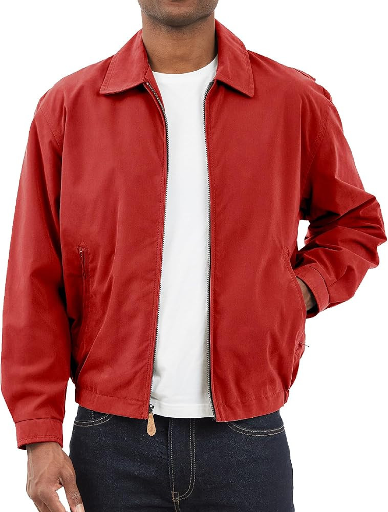 London Fog Men's Auburn Zip-Front Golf Jacket | Amazon (US)